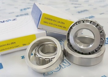 Rolamentos cônicos em inox em estoque - S 30203 e S 30204